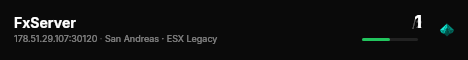 FxServer live status badge
