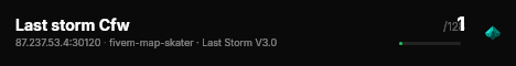 Last storm Cfw  live status badge