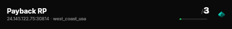 Payback RP live status badge