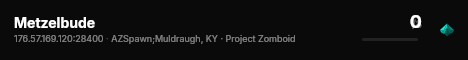 Metzelbude live status badge