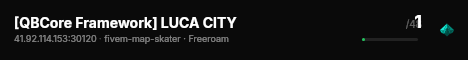 [QBCore Framework] LUCA CITY live status badge