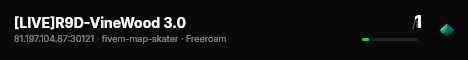 [LIVE]R9D-VineWood 3.0 live status badge
