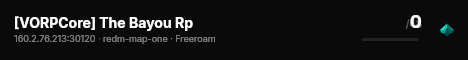 [VORPCore] The Bayou Rp live status badge