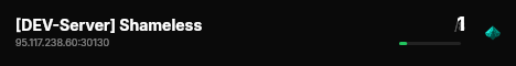 [DEV-Server] Shameless live status badge