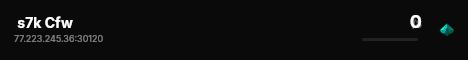 s7k Cfw  live status badge