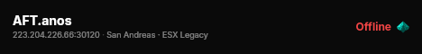 AFT.anos live status badge