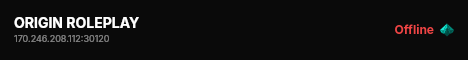 ORIGIN ROLEPLAY live status badge