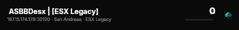  ASBBDesx | [ESX Legacy] live status badge