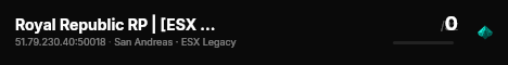 Royal Republic RP | [ESX Legacy] live status badge