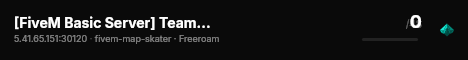 [FiveM Basic Server] Team 597. live status badge