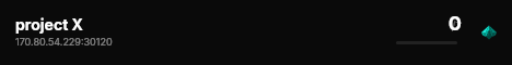 project X live status badge