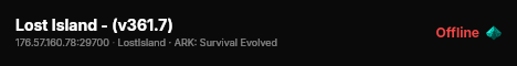 Lost Island - (v361.7) live status badge