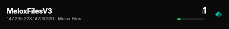 MeloxFilesV3 live status badge