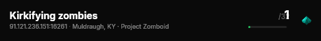 Kirkifying zombies live status badge