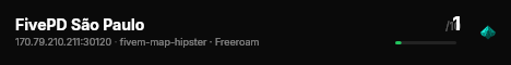 FivePD São Paulo live status badge