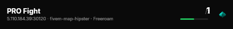 PRO Fight live status badge