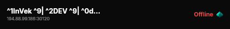 ^1InVek ^9| ^2DEV ^9| ^0discord.gg/InVek live status badge