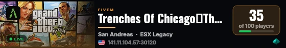 Trenches Of Chicago↠The Return!↠FREE WL!💥 live status badge