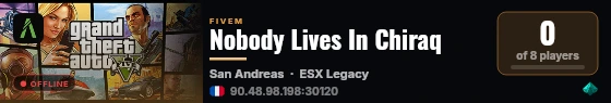 Nobody Lives In Chiraq live status badge