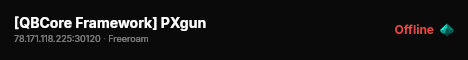 [QBCore Framework] PXgun live status badge