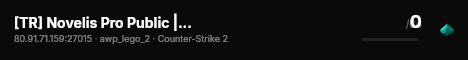 [TR] Novelis Pro Public | !ws, !res live status badge
