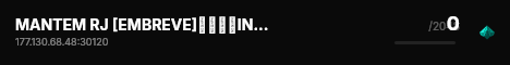 MANTEM RJ [EMBREVE]▬▬▬▬INAUGUROU HJ🡸↭▬▬▬▬ live status badge