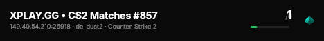 XPLAY.GG • CS2 Matches #857 live status badge