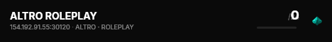 ALTRO ROLEPLAY live status badge