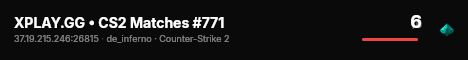 XPLAY.GG • CS2 Matches #771 live status badge