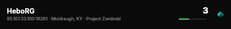 HeboRG live status badge