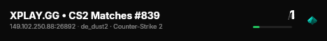 XPLAY.GG • CS2 Matches #839 live status badge