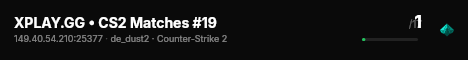 XPLAY.GG • CS2 Matches #19 live status badge