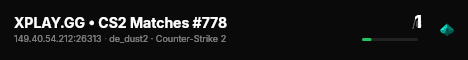 XPLAY.GG • CS2 Matches #778 live status badge