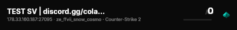 TEST SV | discord.gg/colateam live status badge