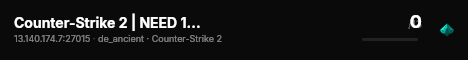 Counter-Strike 2 | NEED 10 players live status badge