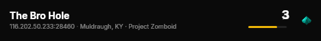 The Bro Hole live status badge