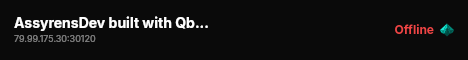 AssyrensDev built with Qbox Project by The Community! live status badge