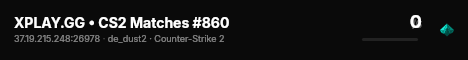 XPLAY.GG • CS2 Matches #860 live status badge