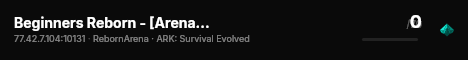 Beginners Reborn - [Arena] - (v358.24) live status badge
