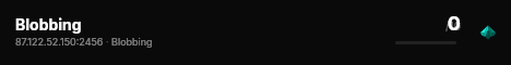 Blobbing live status badge