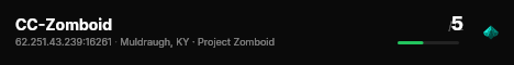 CC-Zomboid live status badge