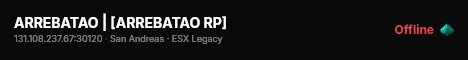 ARREBATAO | [ARREBATAO RP] live status badge