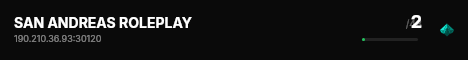 SAN ANDREAS ROLEPLAY live status badge