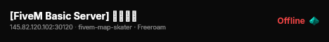 [FiveM Basic Server] ناجم live status badge