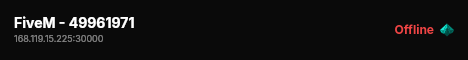 FiveM - 49961971 live status badge
