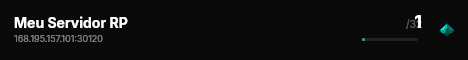 Meu Servidor RP live status badge