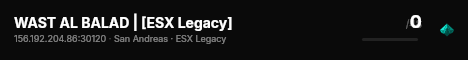 WAST AL BALAD | [ESX Legacy] live status badge