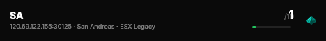 SA live status badge