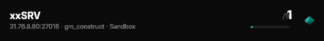 Dexx's live status badge