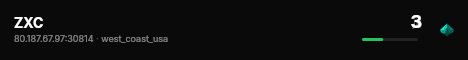 ZXC live status badge